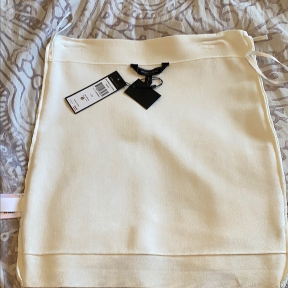 White skirt BCBG bandage